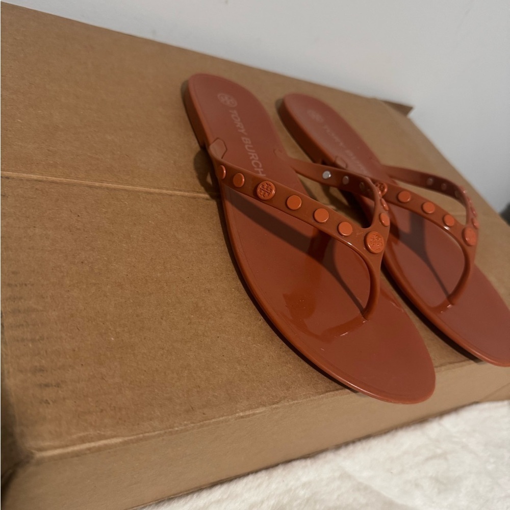 Tory Burch Women's Sandals in Rich Orange - Picture 2 of 7